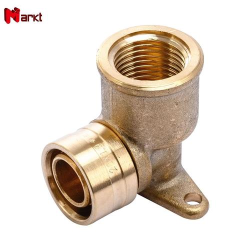 wall plated elbow