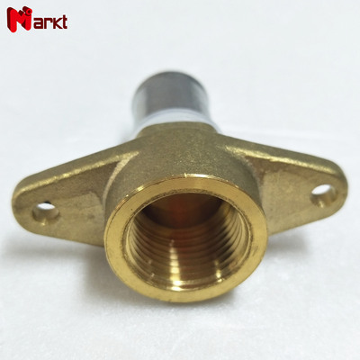 Plate female straight